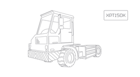 Портовый тягач XCMG XPT150К