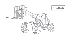 Телескопический погрузчик XCMG XT18010K